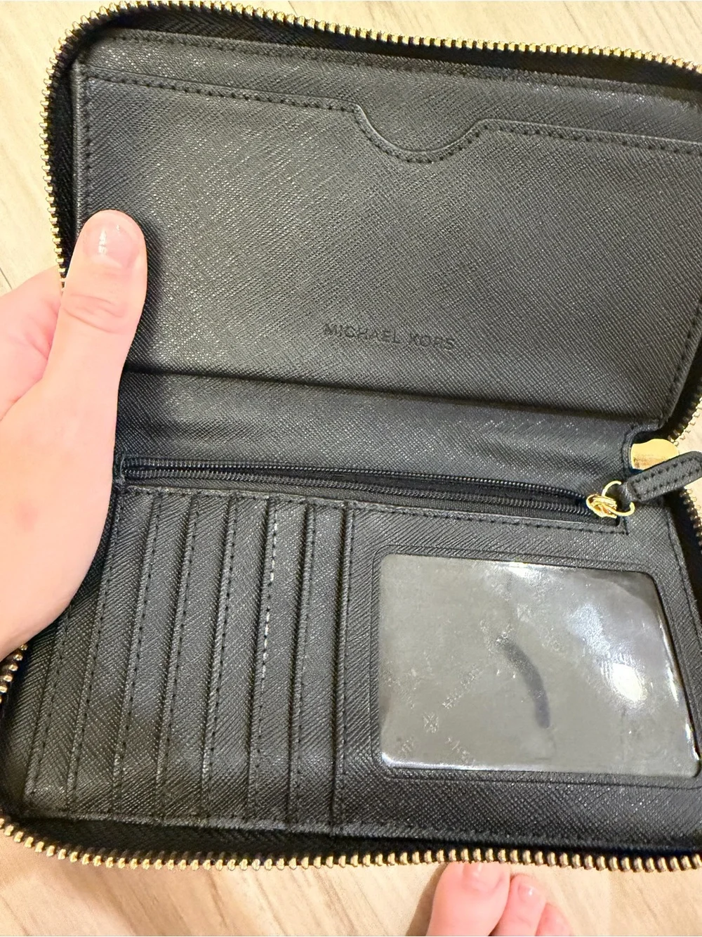 Michael Kors sleek zip
